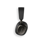 Bowers and Wilkins PX8 S2 Bluetooth Wireless ANC Headphones With Tactile Buttons in Onyx Black, side view