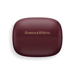 Bowers and Wilkins Pi8 Bluetooth Wireless ANC Earbuds With Charging Case in Dark Burgundy