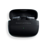 Bowers and Wilkins Pi8 Wireless IEM With Active Noise Cancellation in Anthracite Black, with quick charging carry case