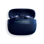 Bowers and Wilkins Pi8 Wireless IEM With Active Noise Cancellation in Midnight Blue, with quick charging carry case
