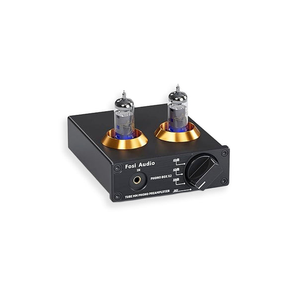 Fosi Audio BOX X2 MM Tube Phono Preamplifier