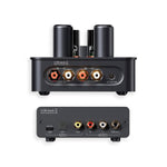 Fosi Audio Q6 + GR70 Tube Headphone System inc DAC & Stereo Amplifier