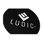 Ludic Audio Turntable Anti-Static Logo Felt Slipmat - Black