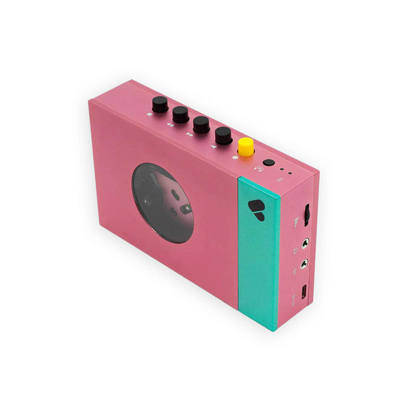 We Are Rewind EDITH WE-001 Personal Cassette Player & Recorder - Pink & Green