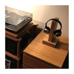 Hi Fi Racks Headphone Holder - Oak - Groove Central