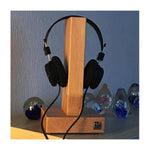 Hi Fi Racks Headphone Holder - Oak - Groove Central