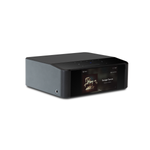 Bluesound NODE ICON N530 Reference Music Streamer in Black three-quarter view