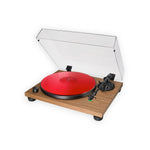 Ludic Audio Turntable Acrylic LP Slipmat - Red
