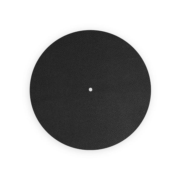 Ludic Audio Leather PU Turntable Slipmat - Black