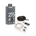 Shure SE215 Professional Sound Isolating In-Ear-Monitor Earphones